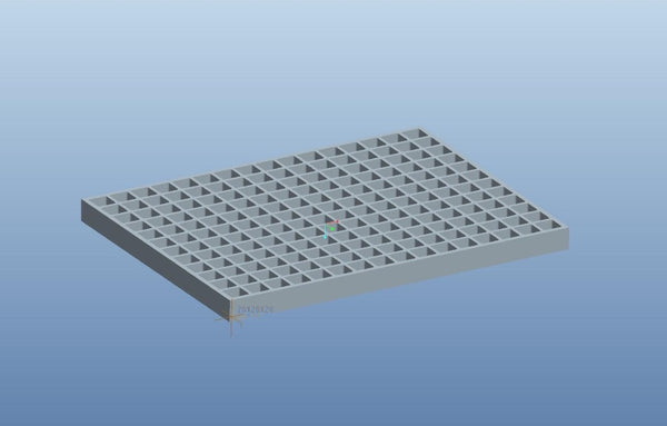 Stampo gommoso a cubo da 8 ml - 192 cavità